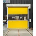 Alta velocidade PVC Clean Room Roller Shutter Porta